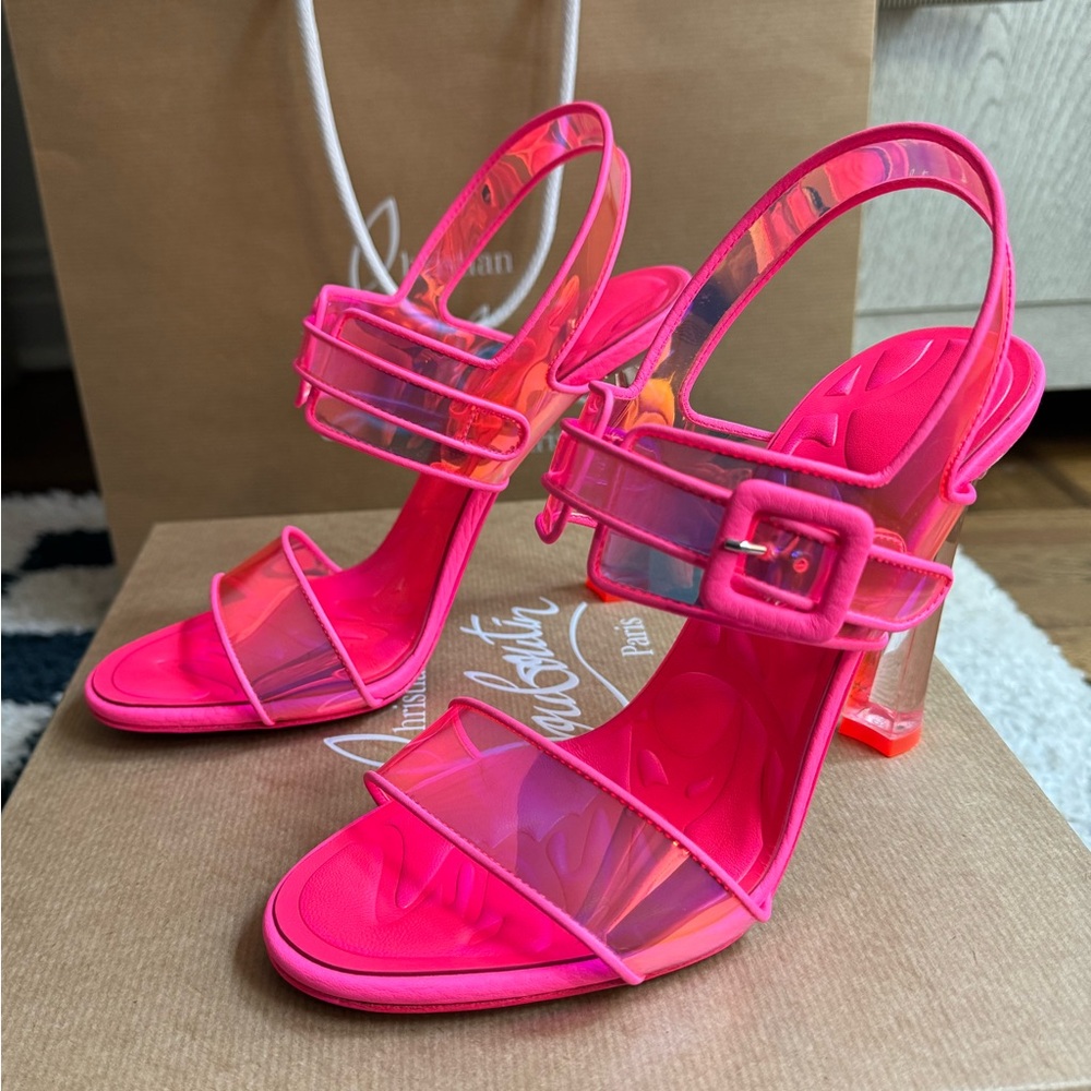 Christian Louboutin Loubi Duniss 100 size 39.5